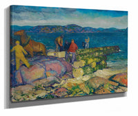 Dock Builders by George Wesley Bellows