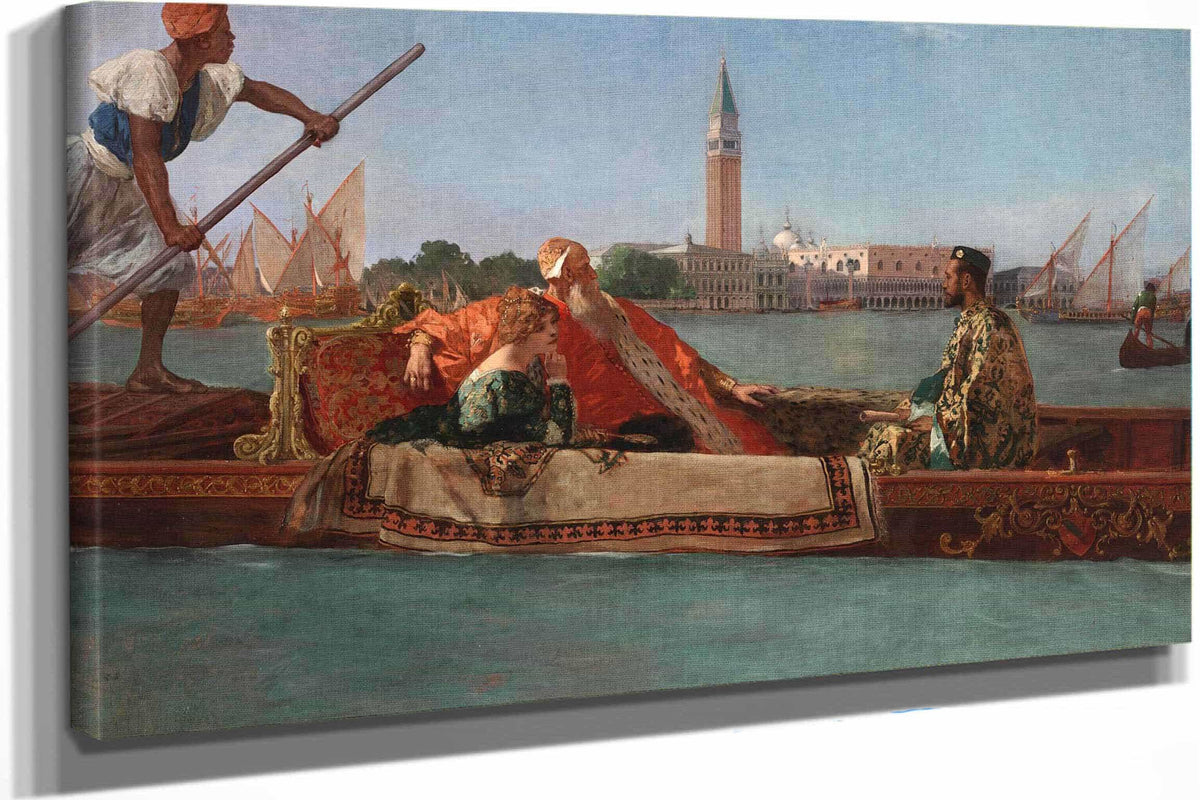 Doge Of Venice by Jean Joseph Benjamin Constant