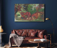 Dogs Fighting   by Arnold Peter Weisz Kubincan