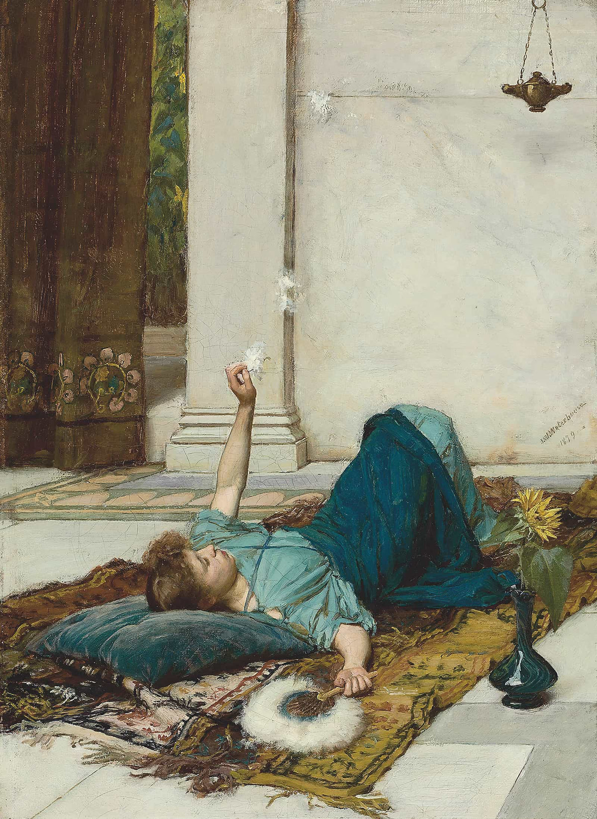 Dolce Far Niente by John William Waterhouse