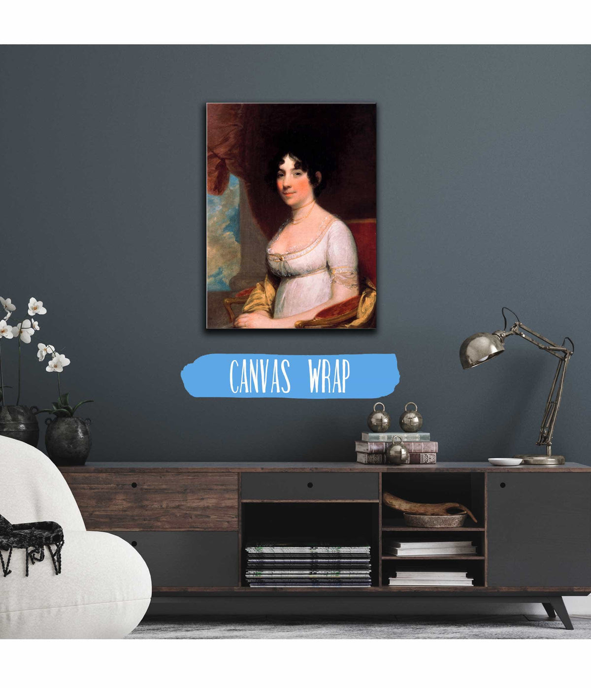 Dolley Payne Madison Mrs James Madison by Gilbert Stuart