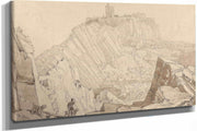Domfront Looking To The South East by John Sell Cotman