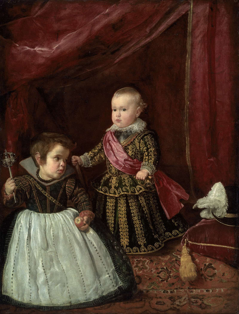Don Baltasar Carlos With A Dwarf by Diego Velazquez