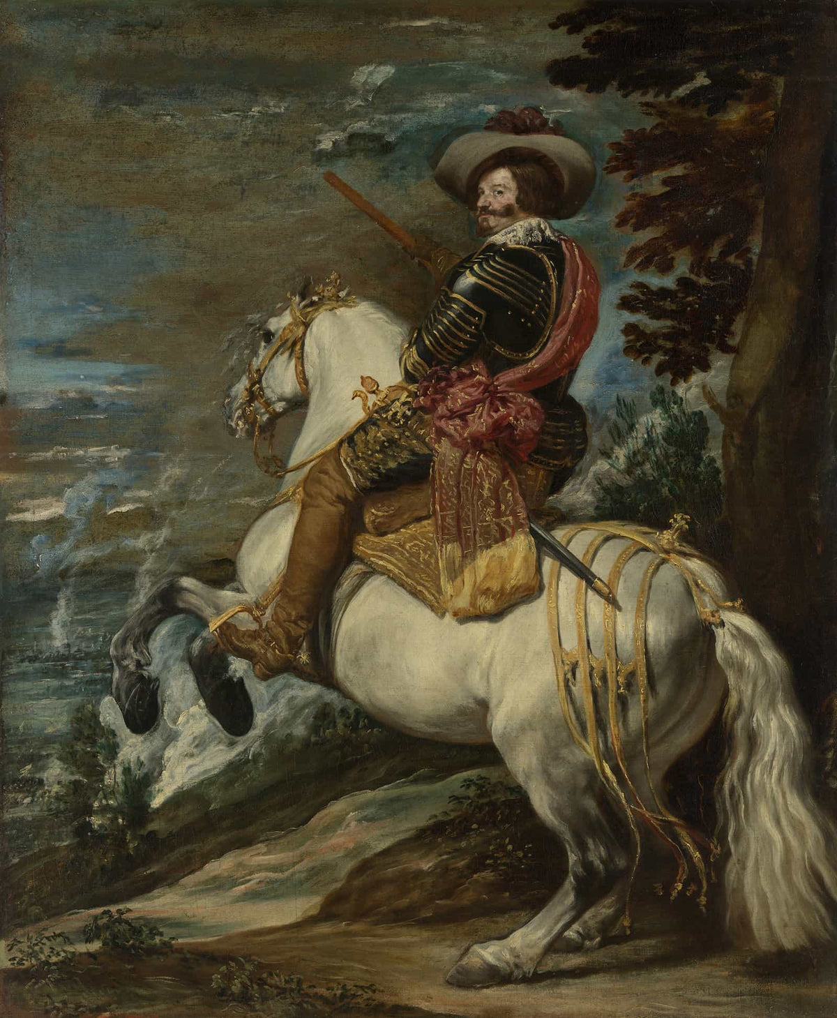 Don Gaspar De Guzman   Count Duke Of Olivares by Diego Velazquez