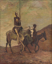 Don Quichotte And Sancho Panza by Cyprian Majernik