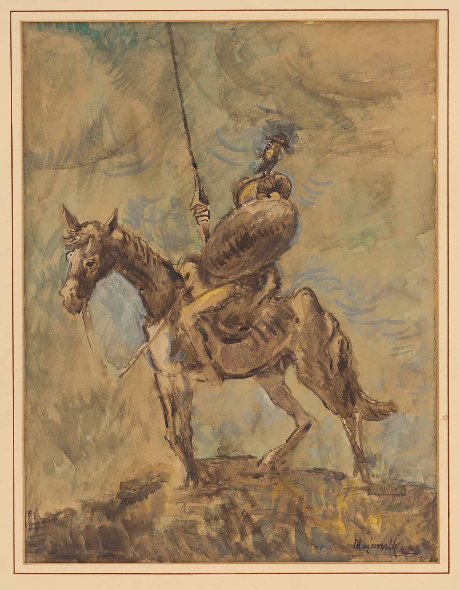 Don Quixote by Cyprian Majernik
