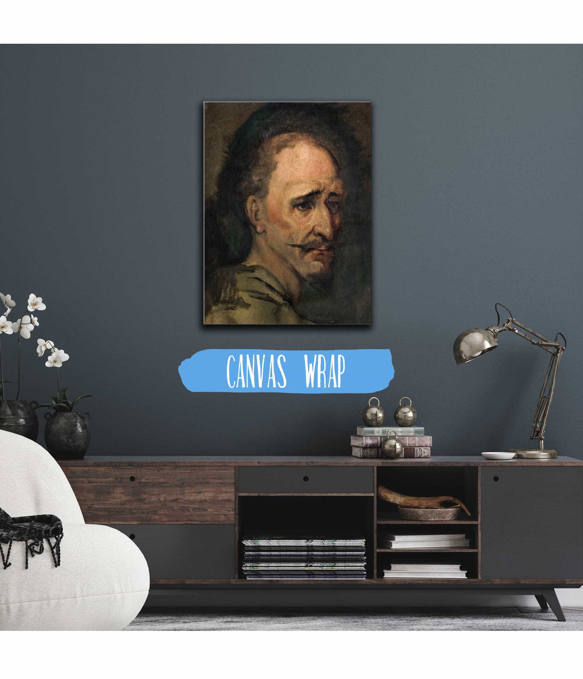 Don Quixote by Wilhelm Marstrand