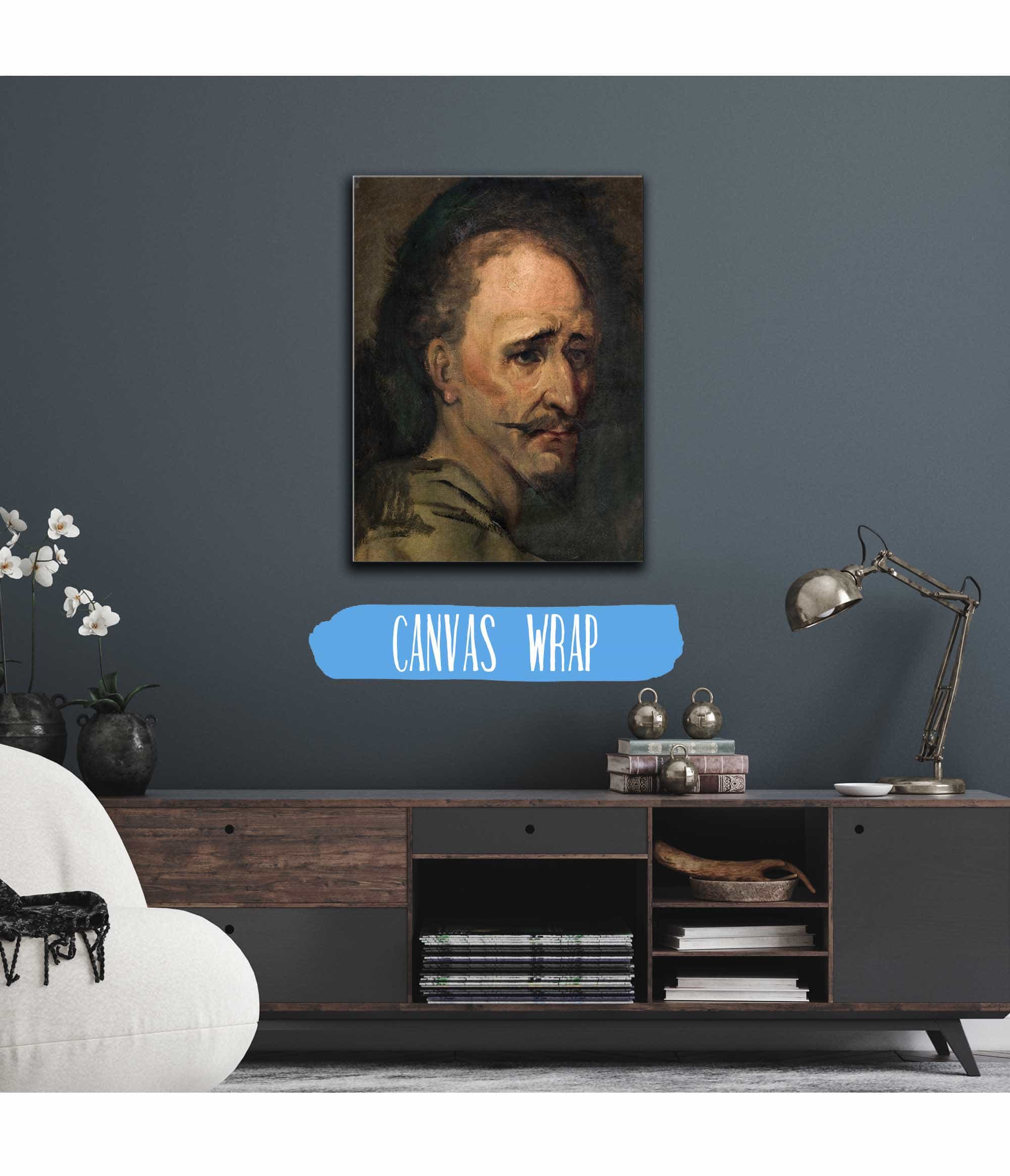 Don Quixote by Wilhelm Marstrand