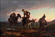 Don Quixotes First Ride Home by Wilhelm Marstrand