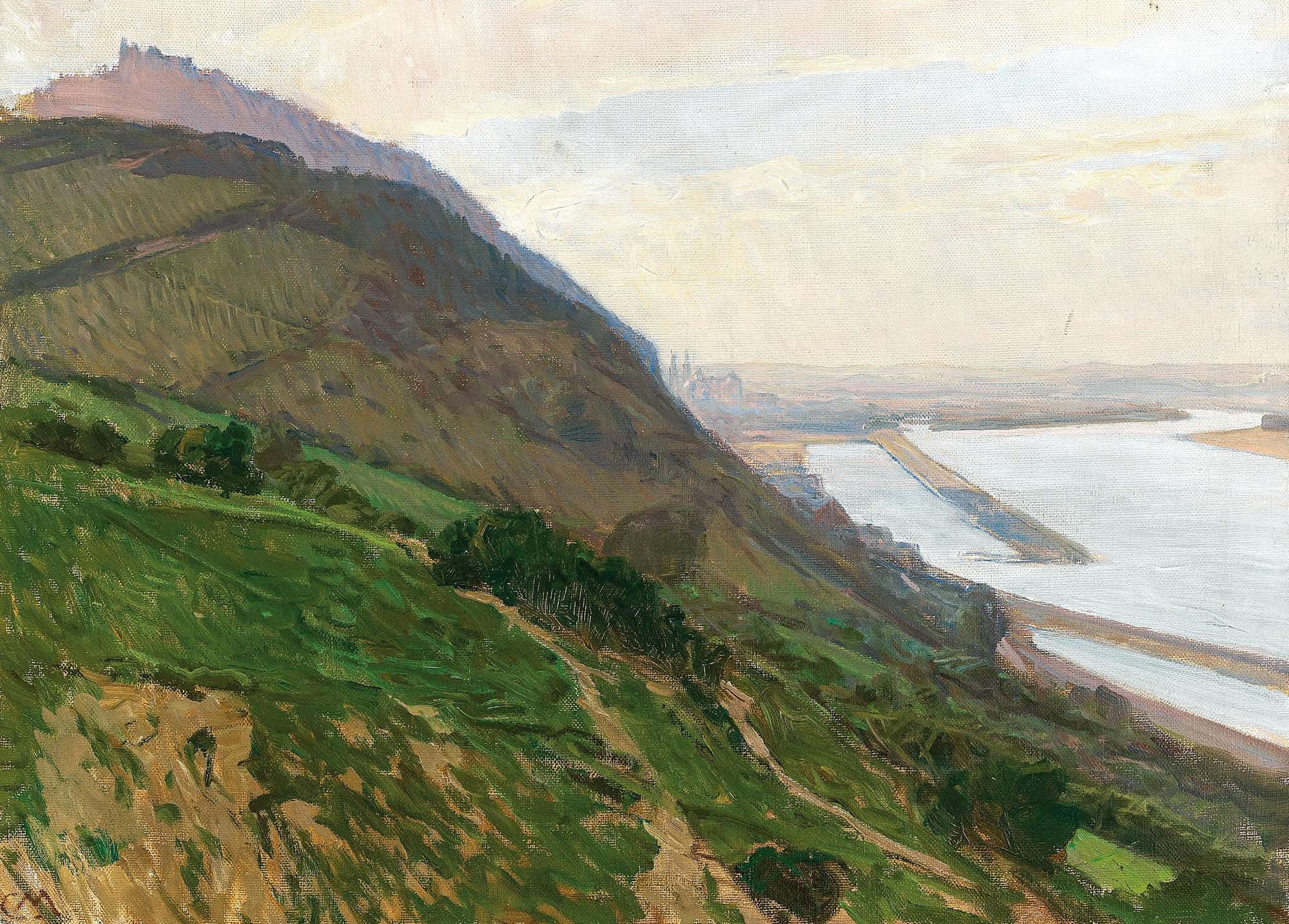 Donauansicht by Carl Moll