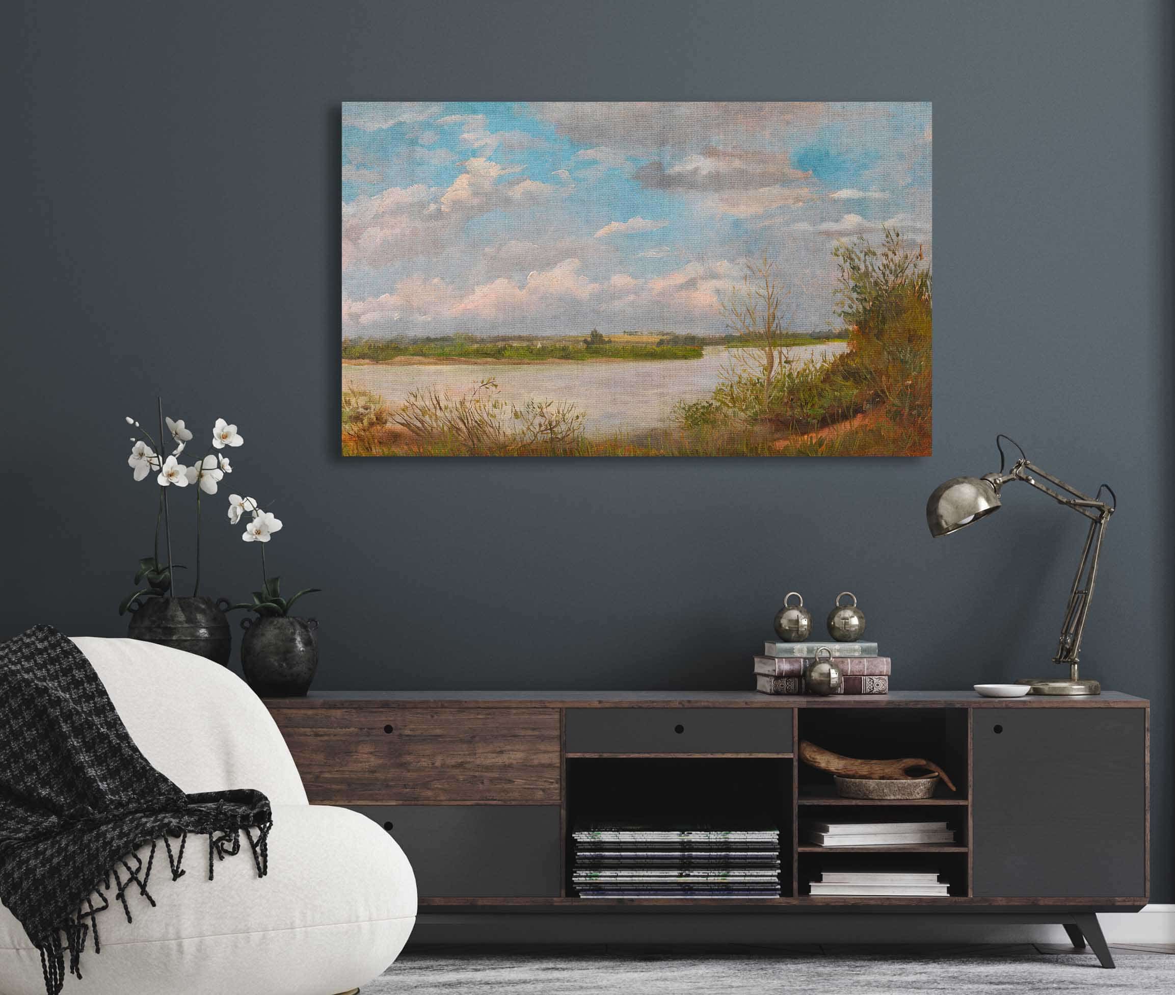 Donaulandschaft by Tina Blau