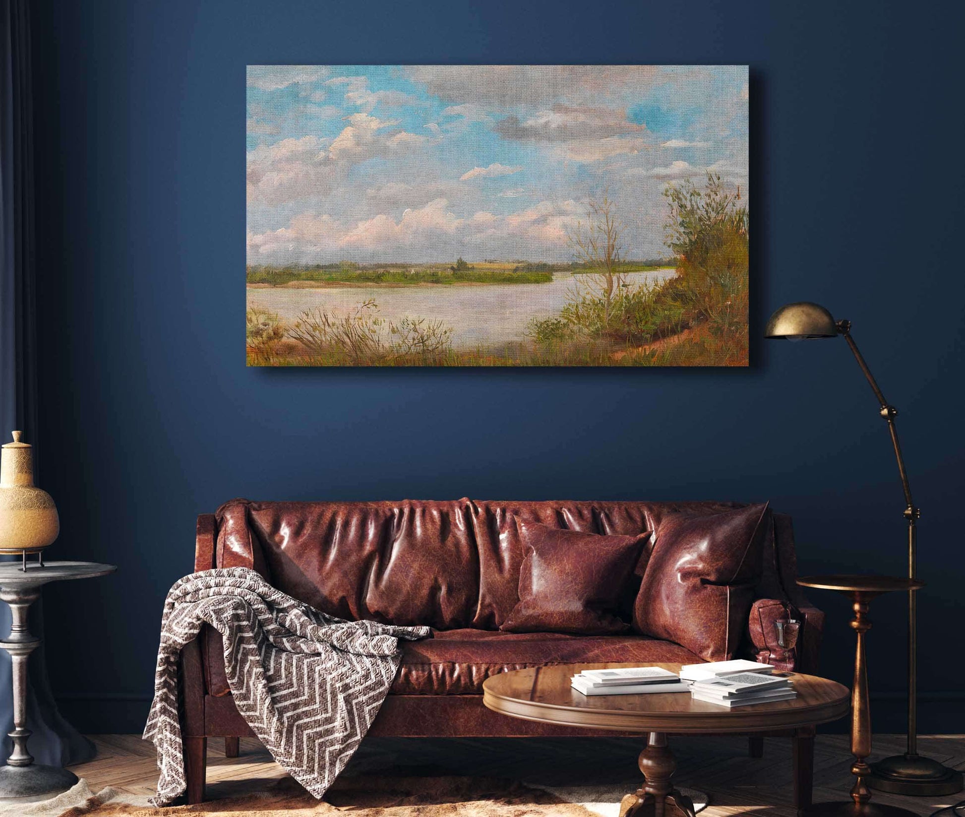 Donaulandschaft by Tina Blau