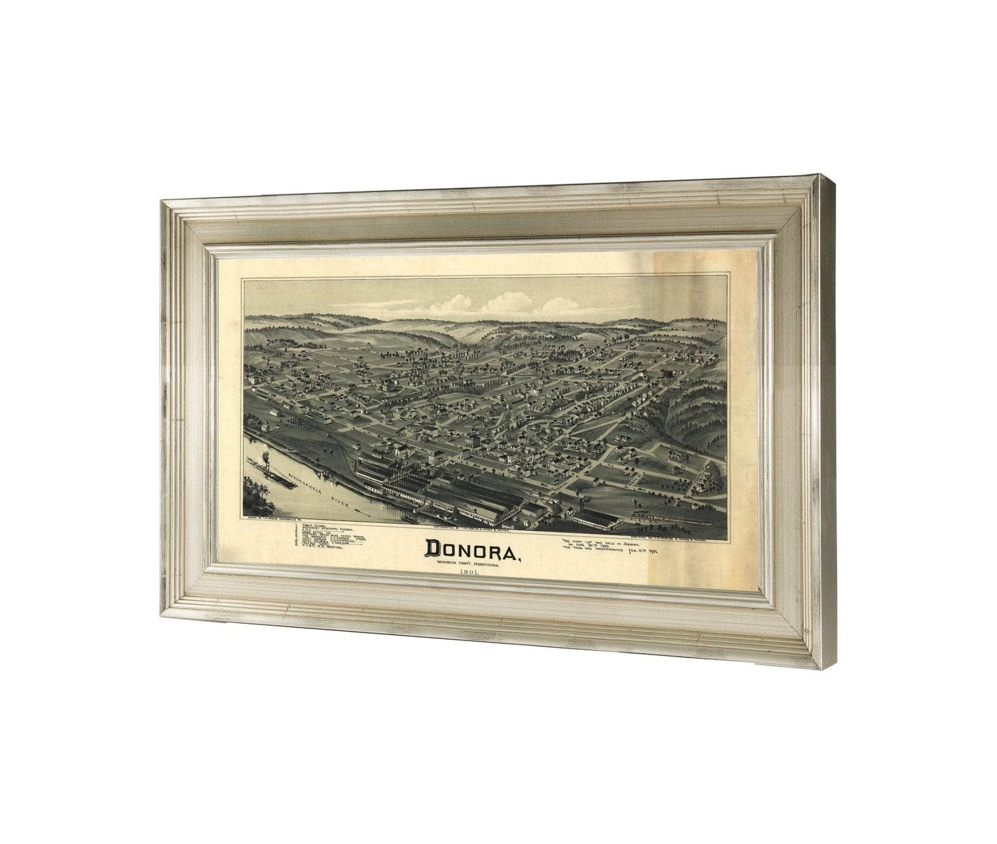 Donora Washington County Pennsylvania 1901  State Of Pennsylvania
