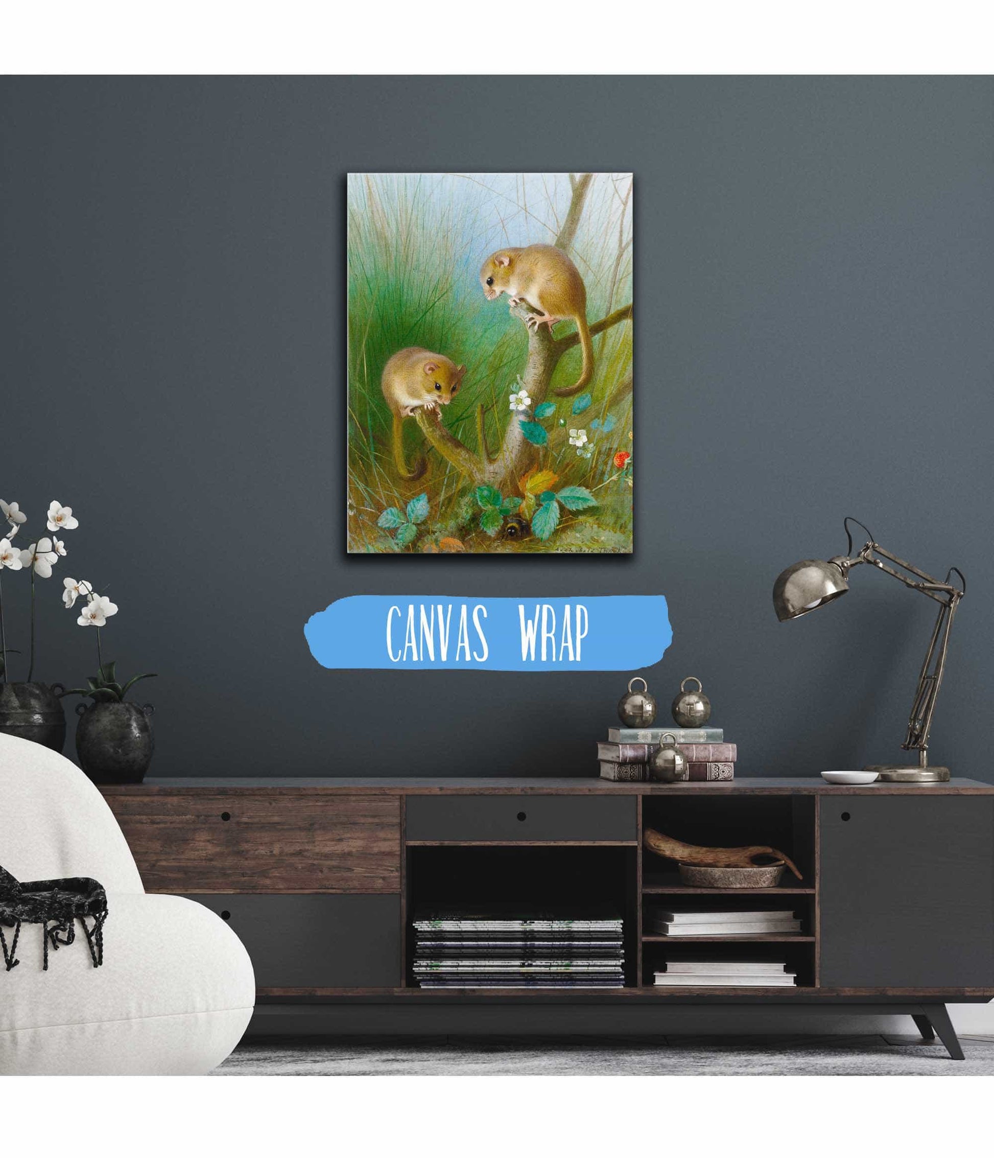 Dormice by Archibald Thorburn