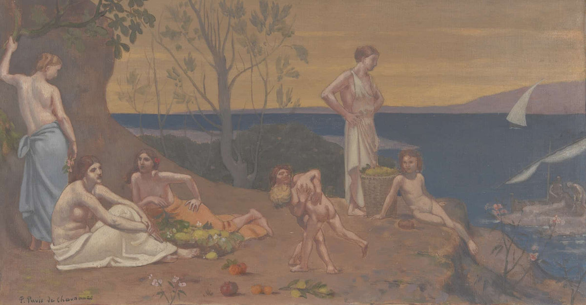 Doux Pays Pleasant Land by Pierre Puvis De Chavannes