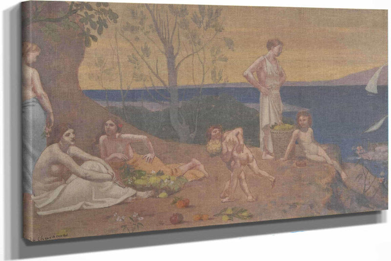Doux Pays Pleasant Land by Pierre Puvis De Chavannes
