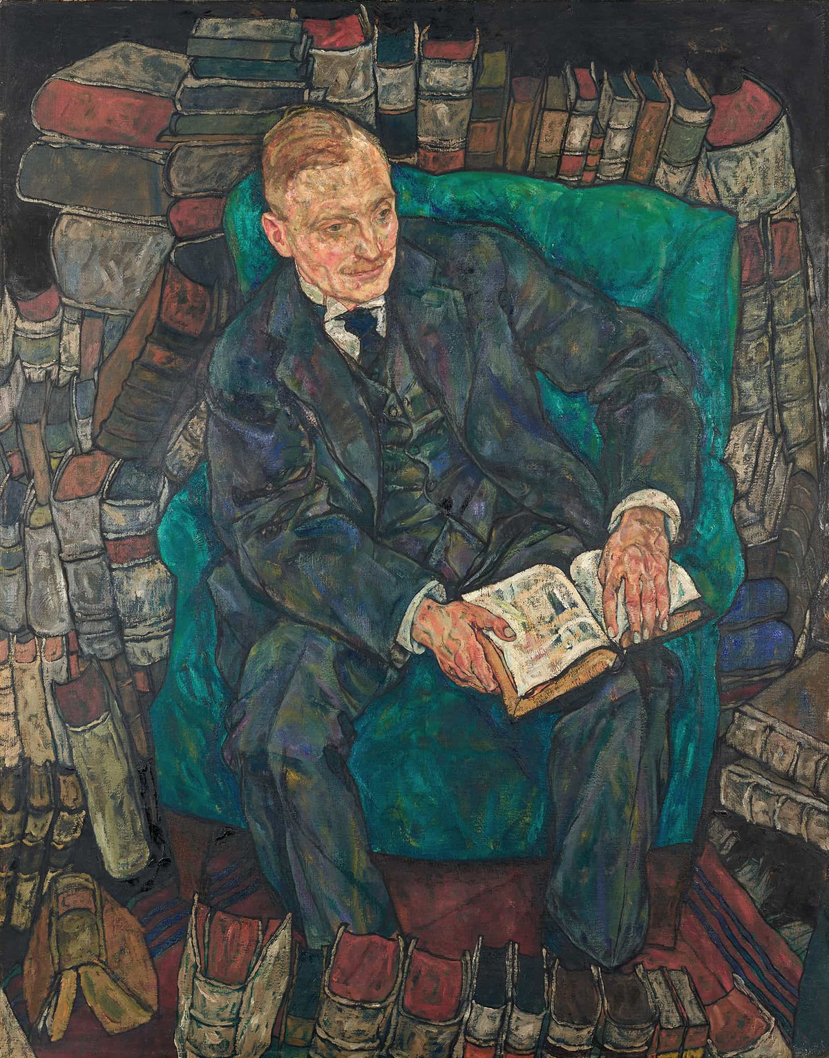 Dr Hugo Koller by Egon Schiele