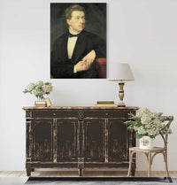 Dr J L Dusseau by Therese Schwartze