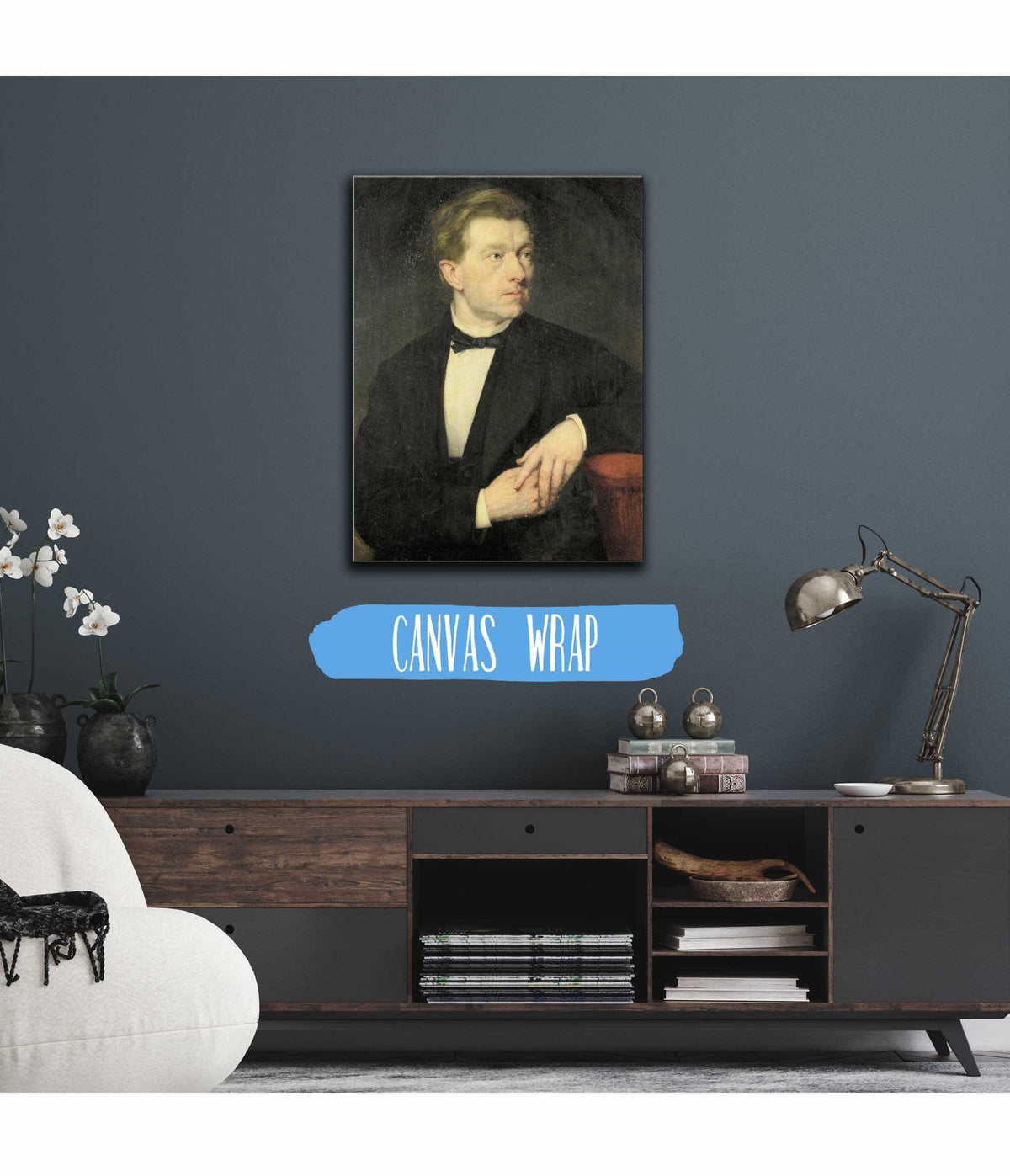 Dr J L Dusseau by Therese Schwartze