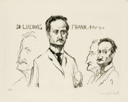 Dr Ludwig Frank by Lovis Corinth
