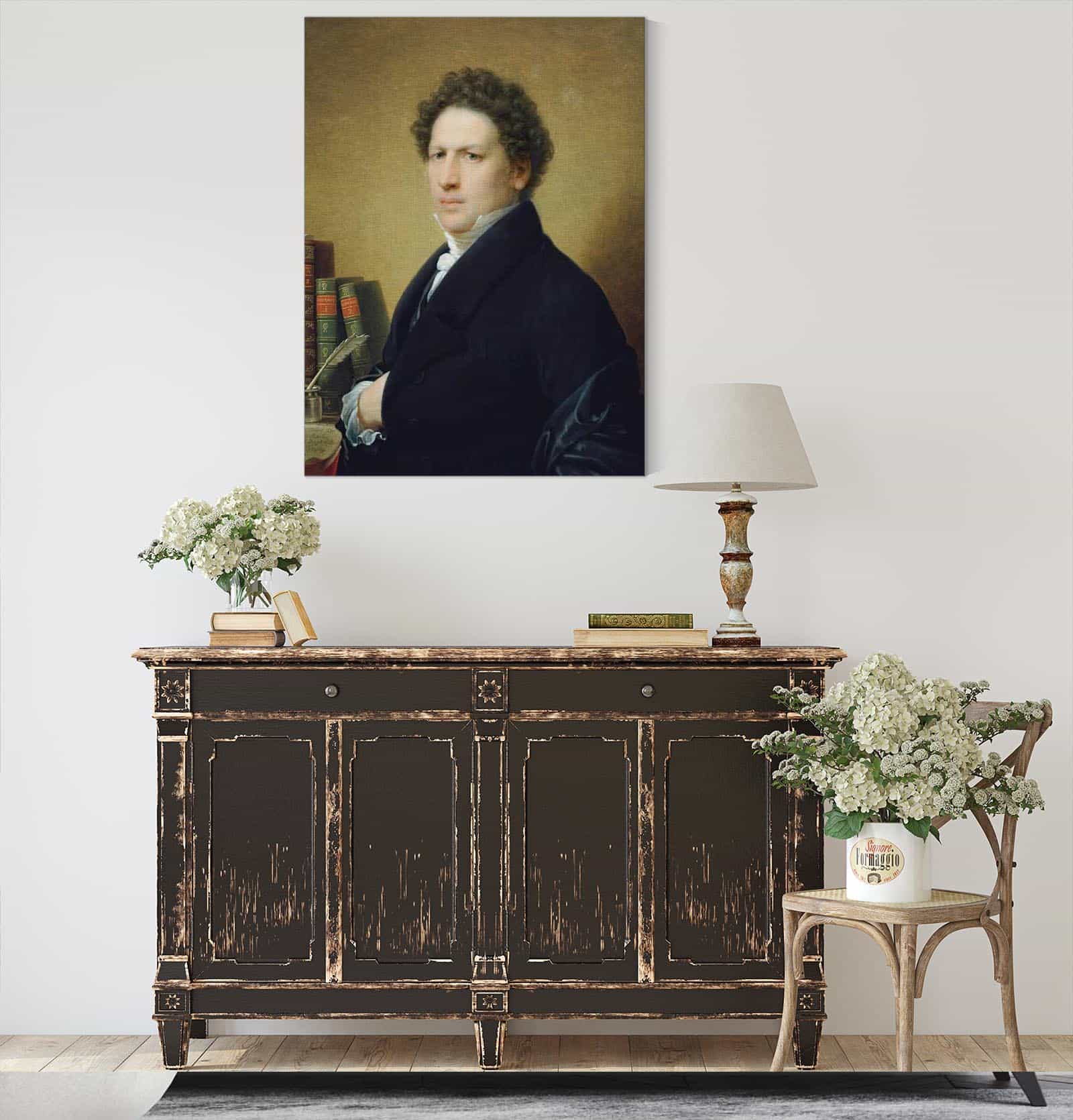 Dr Von Bach by Johann Baptist Von Lampi The Elder