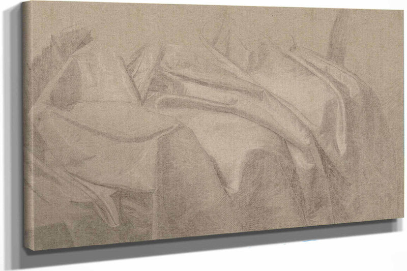 Drapery Study For Mary And Elizabeth Royall by John Singleton Copley