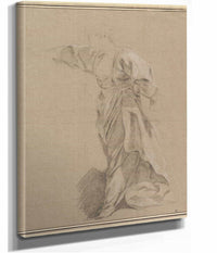 Drapery Study Of A Woman With An Outstretched Arm   by Louis Jean Francois Lagrenee