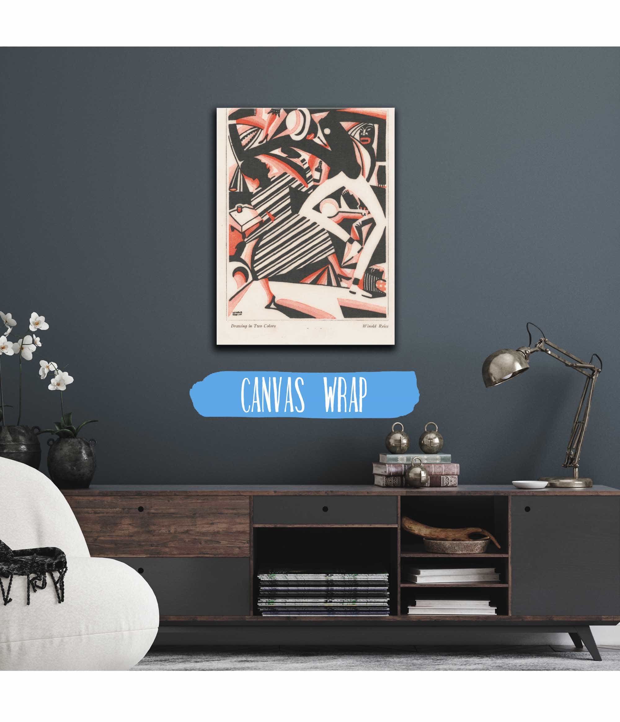 Drawing In Two Colors by Winold Reiss
