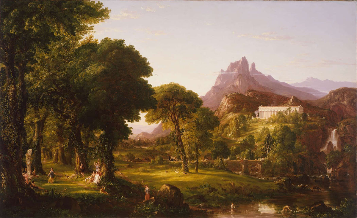 Dream Of Arcadia by Thomas Cole