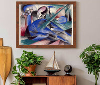 Dreaming Horse by Franz Marc