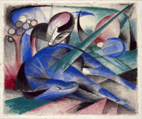 Dreaming Horse by Franz Marc