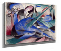 Dreaming Horse by Franz Marc