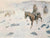 Drifting Before The Storm By Frederic Remington