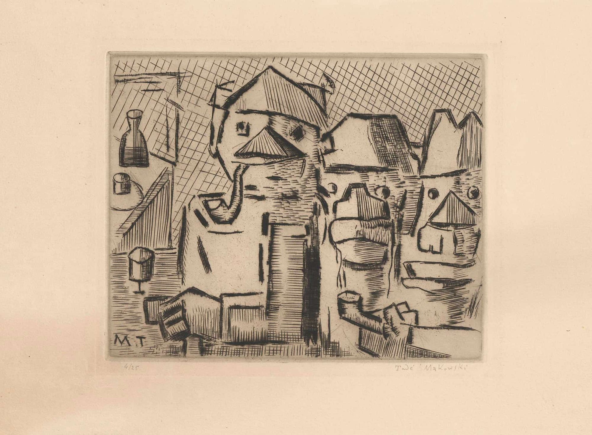 Drinkers by Tadeusz Makowski