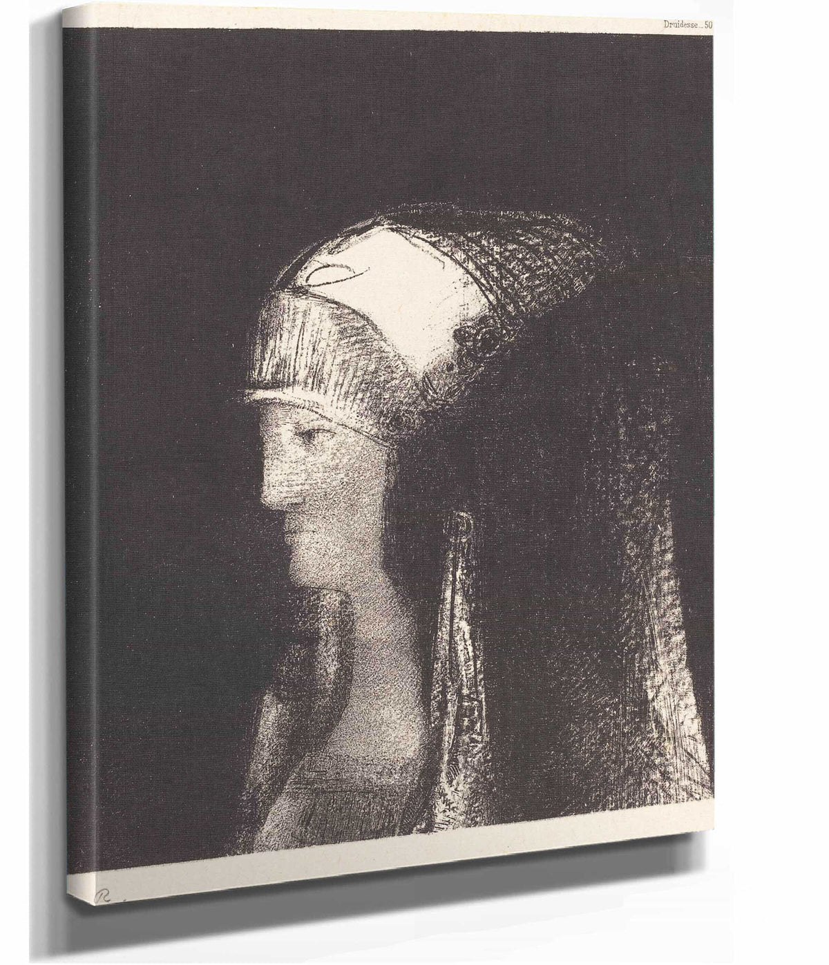 Druidesse by Odilon Redon