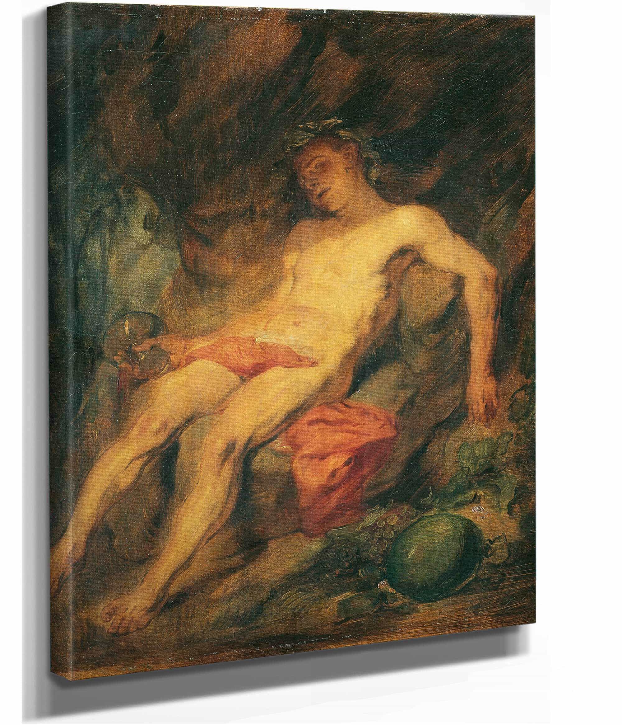 Drunk Bacchus by Hans Canon