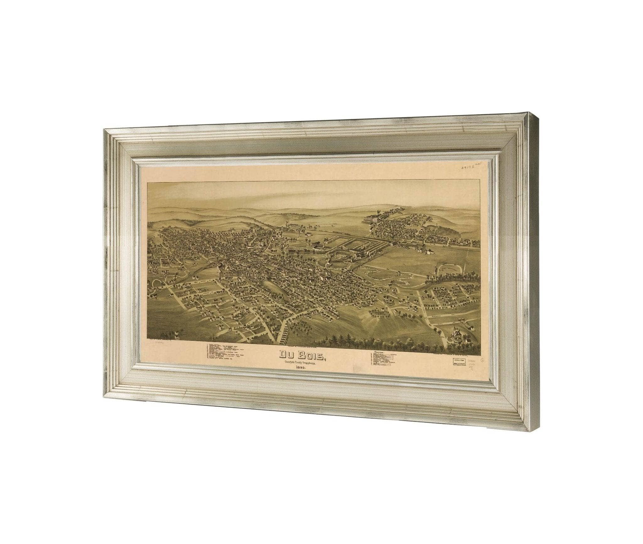 Du Bois Clearfield County Pennsylvania 1895  State Of Pennsylvania