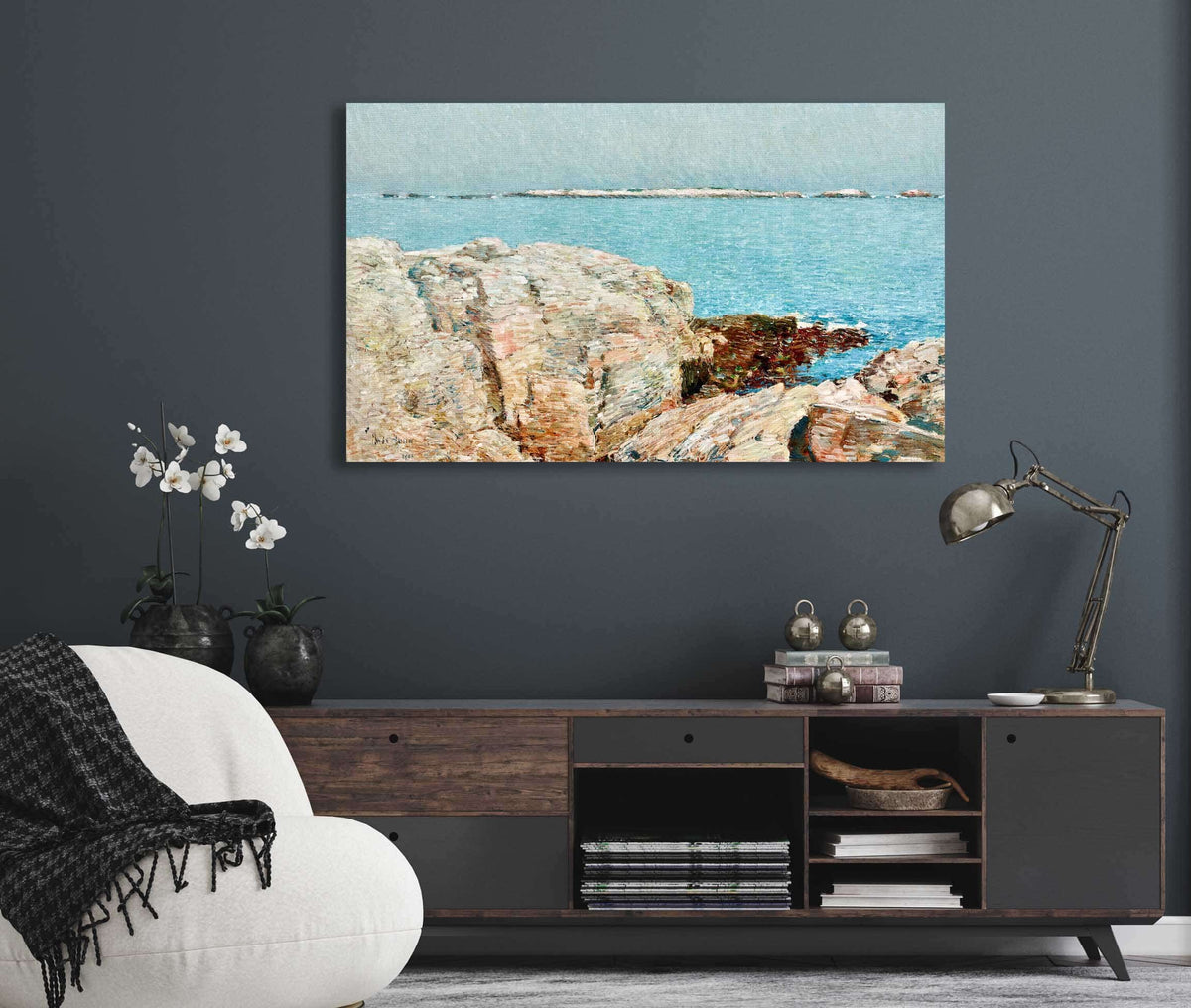 Duck Island by Childe Hassam