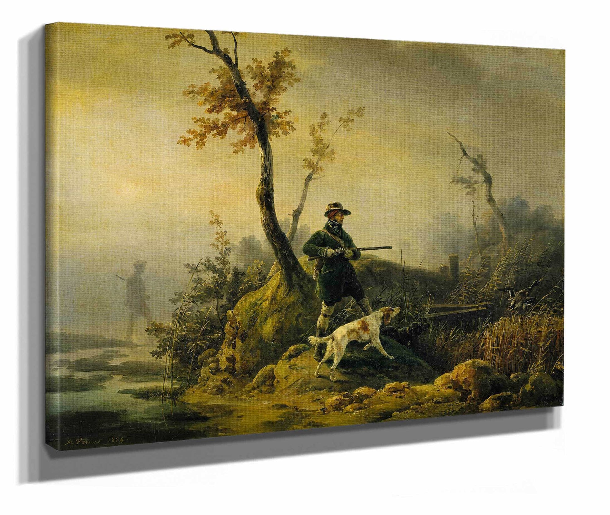 Duck Shooting by Horace Vernet