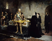 Duke Karl Insulting The Corpse Of Klaus Fleming by Albert Edelfelt