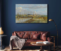 Dunkerque Larriere Port by Jean Baptiste Camille Corot