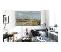 Dunkerque Larriere Port by Jean Baptiste Camille Corot