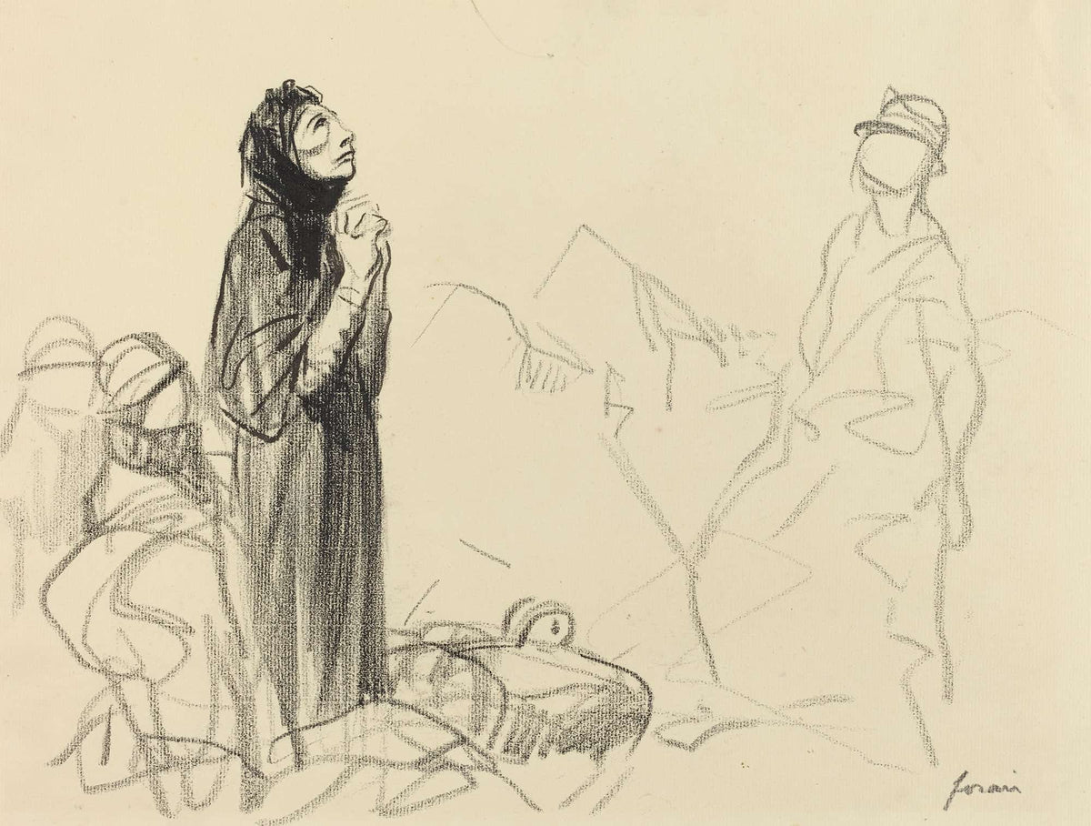 During The Armistice by Jean Louis Forain