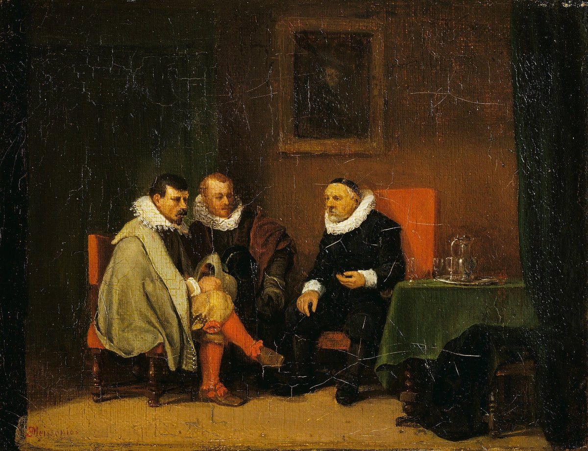 Dutch Burghers by Ernest Meissonier