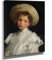 Dutch Girl In White by Robert Henri