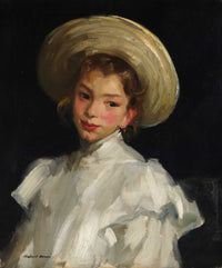 Dutch Girl In White by Robert Henri