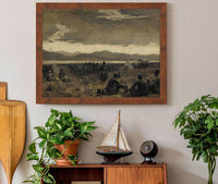 Early Morning Camp Near The Shore Of Lake Urumiyah by Edwin Lord Weeks