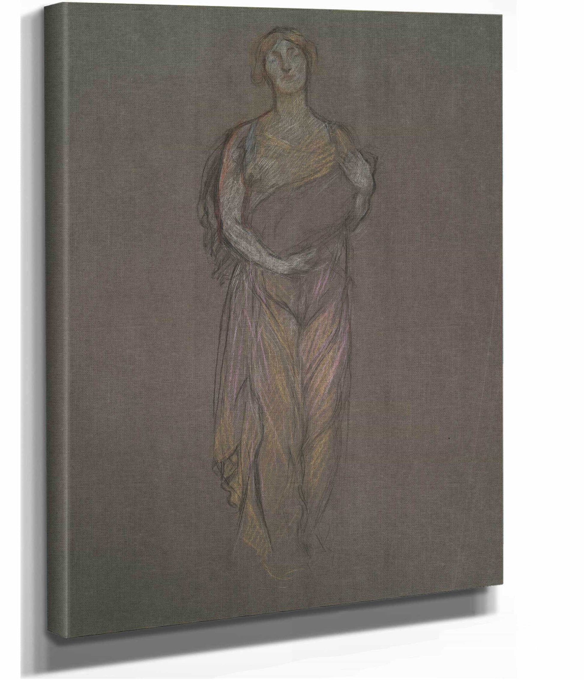 Early Study For The Infancy Of Galahad by Edwin Austin Abbey