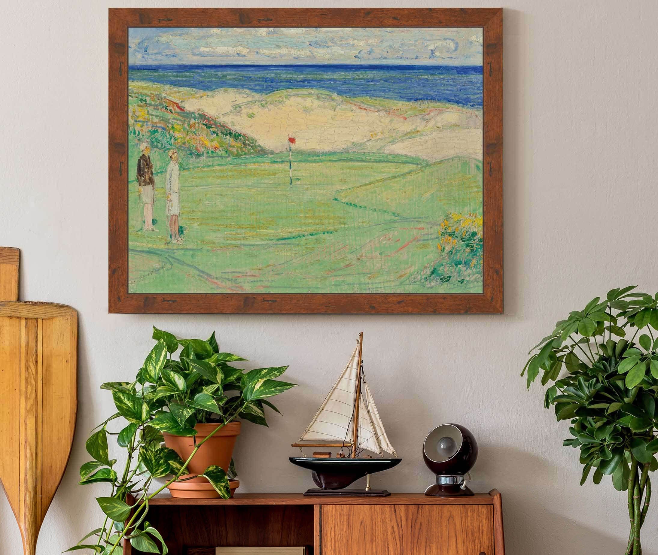 East Course Maidstone Club by Childe Hassam