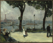 East River Park by William James Glackens